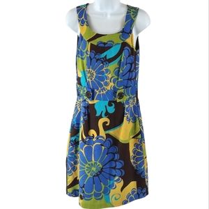 Amanda Lane bold floral print dress